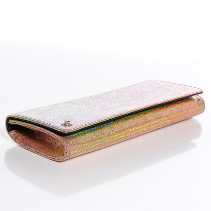 Gucci Metallic Crackled Calfskin Broadway Clutch 4 of 10