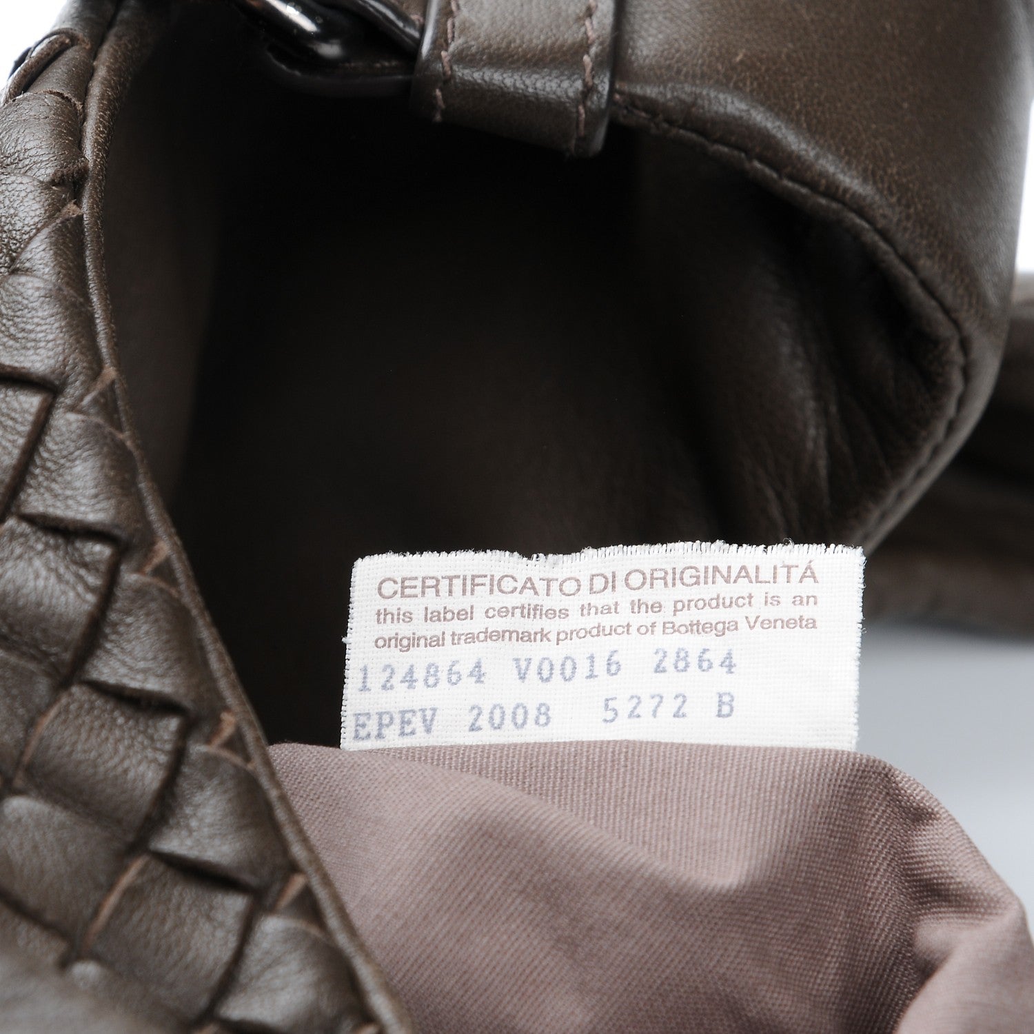 Bottega Veneta Nappa Intrecciato Large Campana Ash Scuro 7 of 8