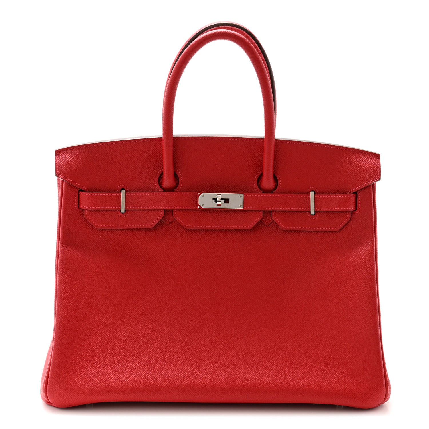 Hermes Epsom Birkin 35 Rouge Casaque 1 of 12