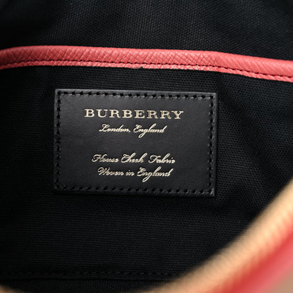 Burberry Derby House Check Abingdon Convertible Clutch Cinnamon Red 6 of 11