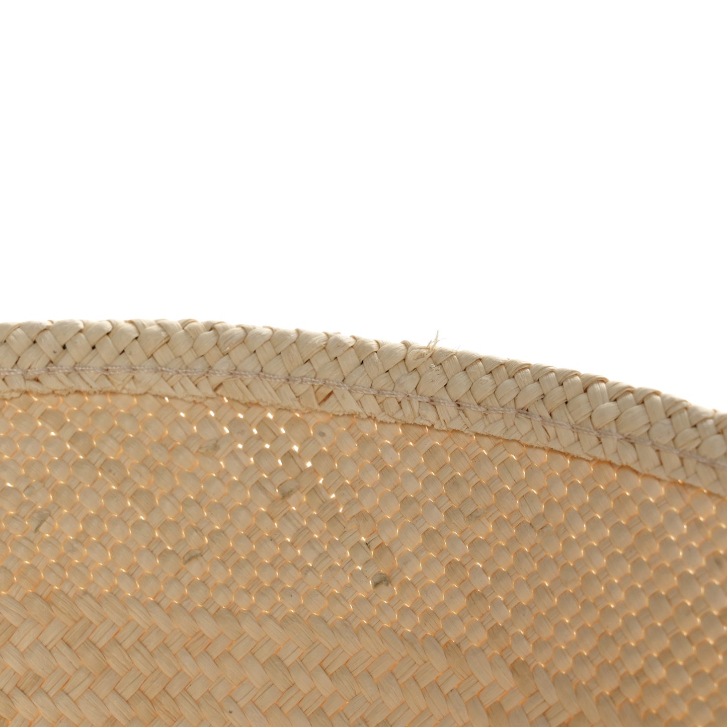 Straw D-Tulipe Brim Hat