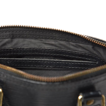 Louis Vuitton Epi Speedy 25 Black 10 of 22