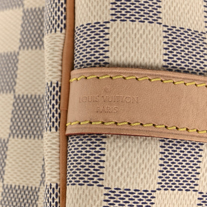 Louis Vuitton Damier Azur Speedy Bandouliere 30 6 of 10