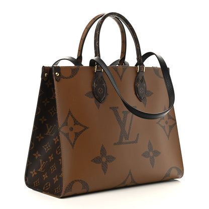 Louis Vuitton Reverse Monogram Giant Onthego MM 3 of 9