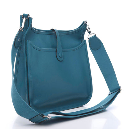 Hermes Epsom Evelyne III PM Cobalt 3 of 8