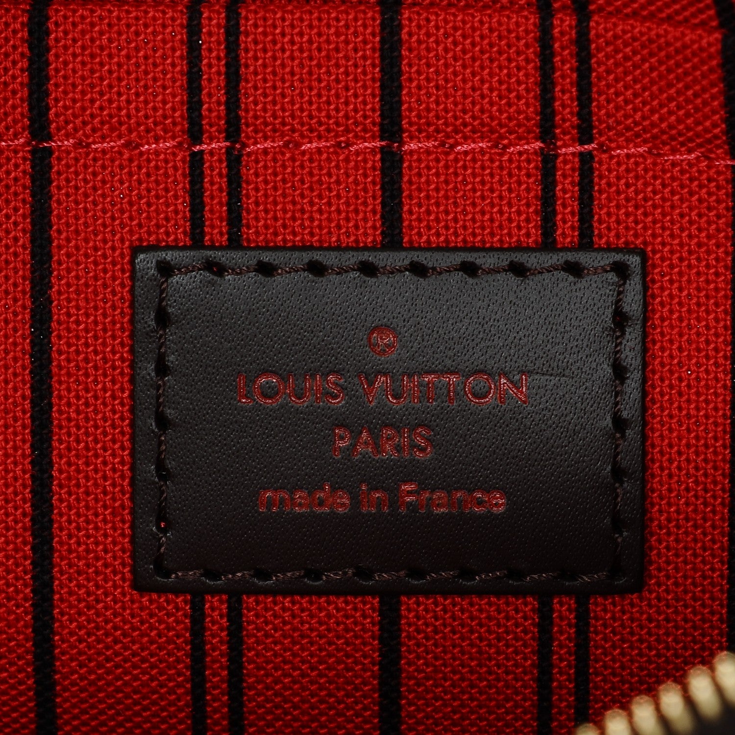 Louis Vuitton Damier Ebene Neverfull MM GM Pochette 6 of 6