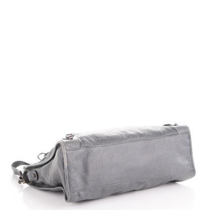 Balenciaga Agneau Classic Hardware City Gris Tarmac 4 of 7