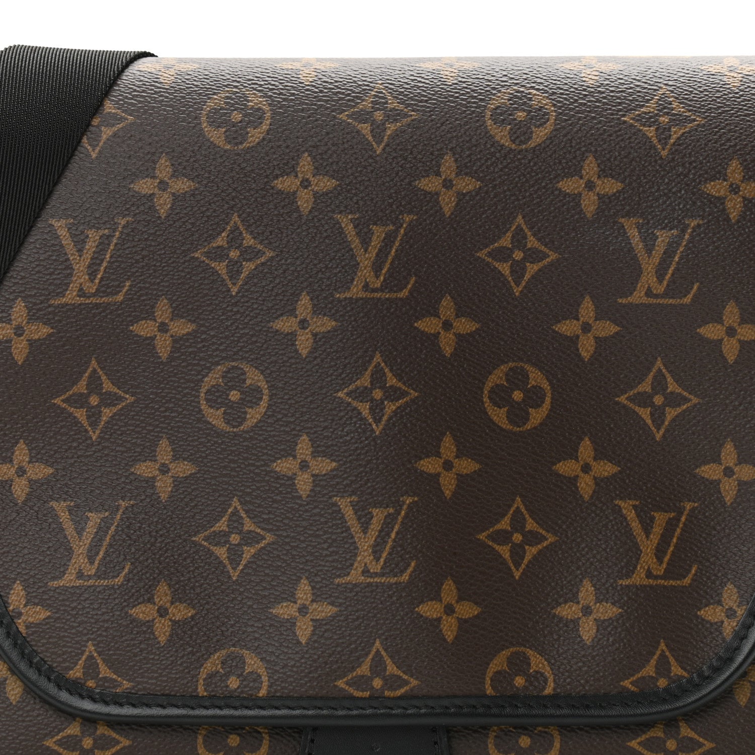 Louis Vuitton Monogram Macassar Magnetic Messenger 7 of 10