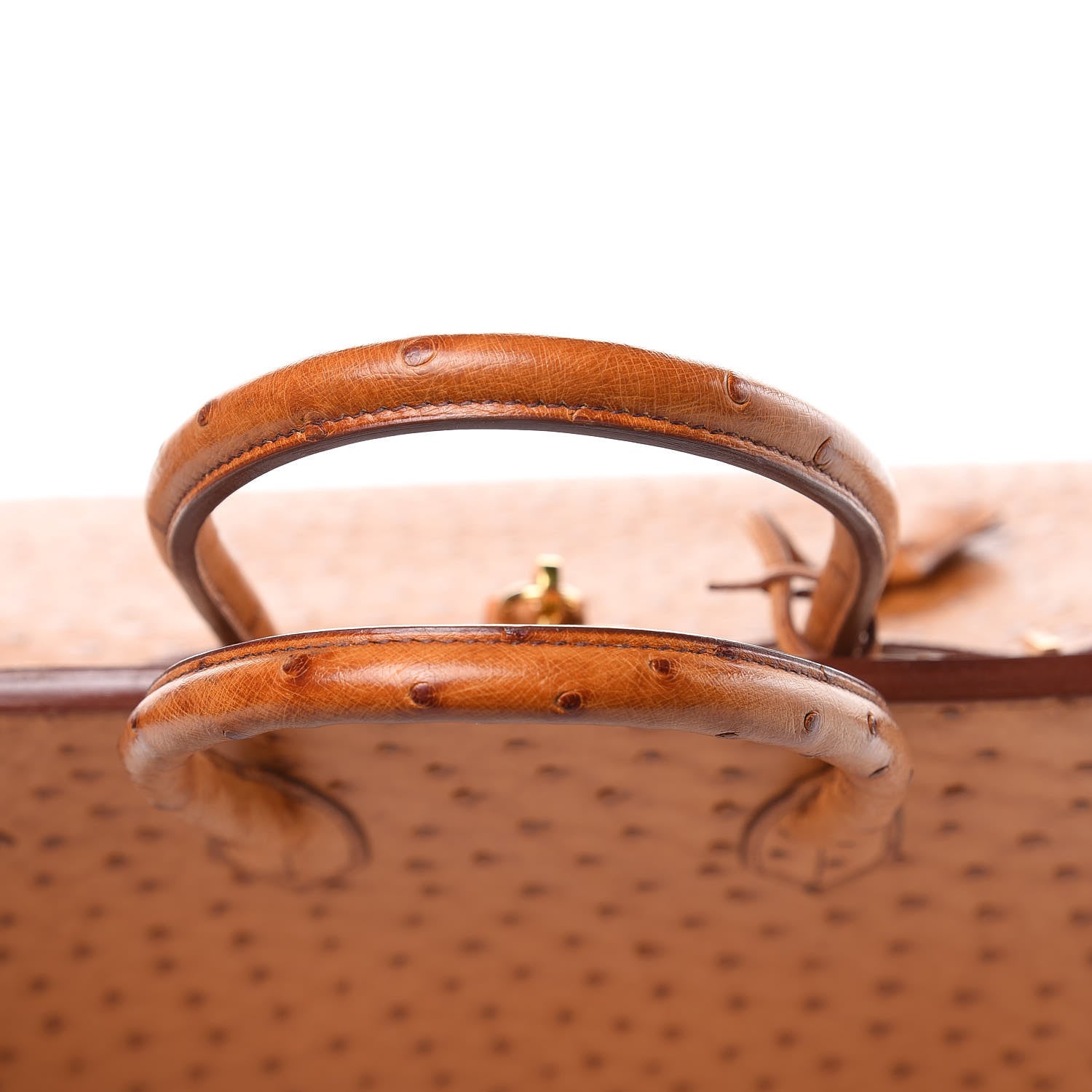 Hermes Ostrich Birkin 35 Gold 22 of 38