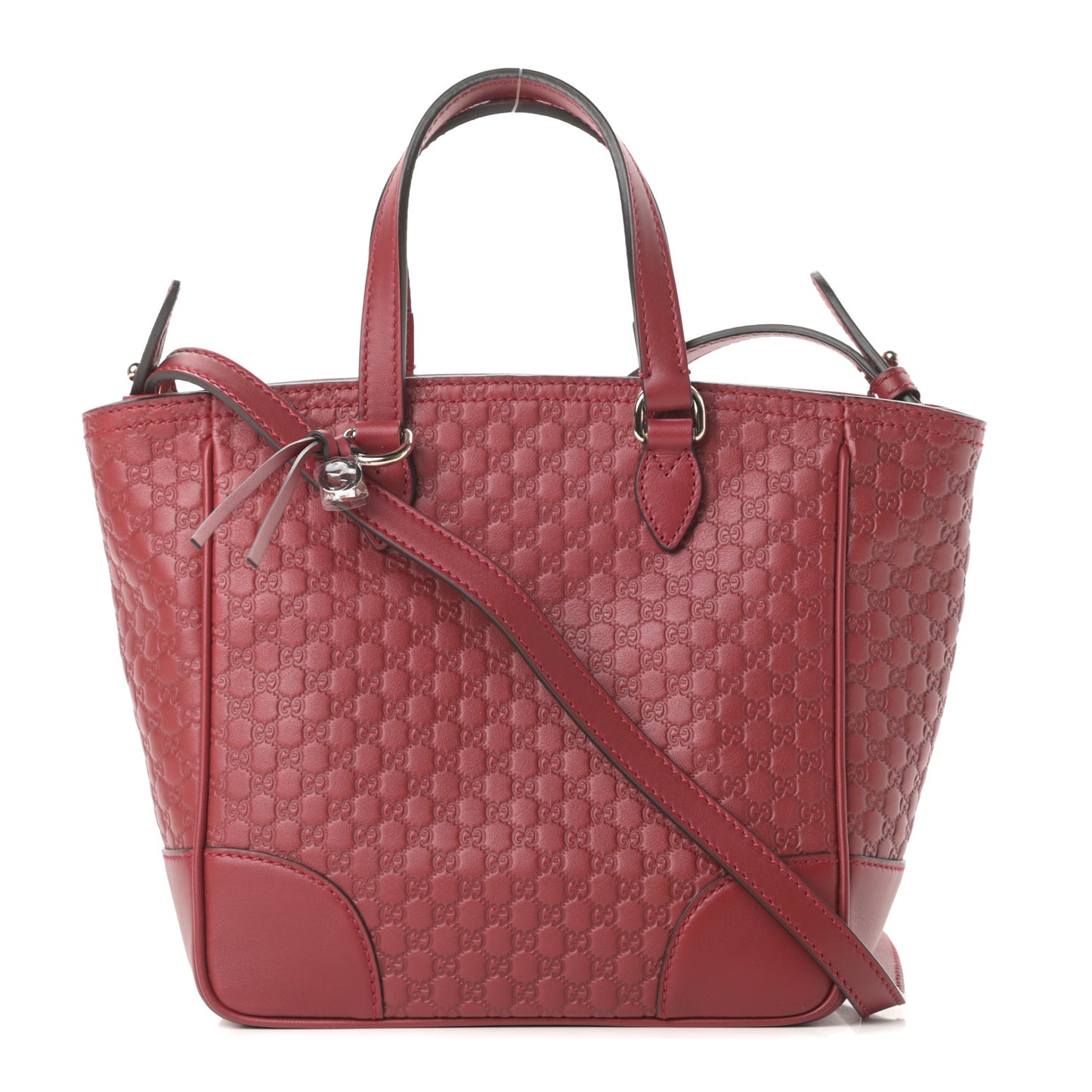 Microguccissima Small Bree Tote Red