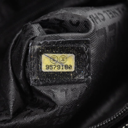 Chanel Leather Perforated Bowler Black 8 of 10