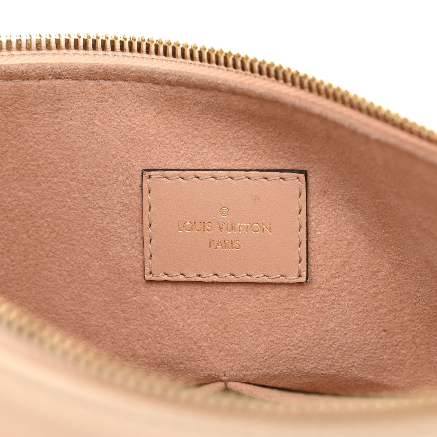 Louis Vuitton Empreinte V Tote MM Beige Rose Creme 6 of 7