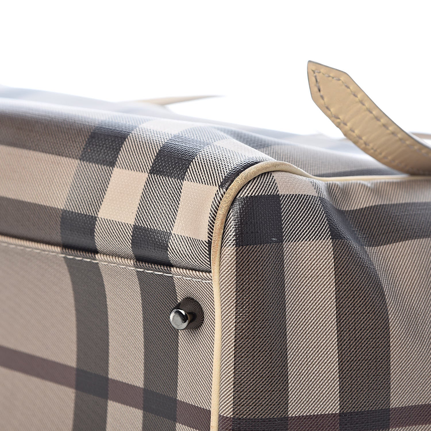 Burberry Smoked Check Small Canterbury Tote Trench 13 of 16