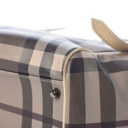 Burberry Smoked Check Small Canterbury Tote Trench 13 of 16