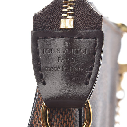 Louis Vuitton Damier Ebene Mini Pochette Accessories 4 of 5