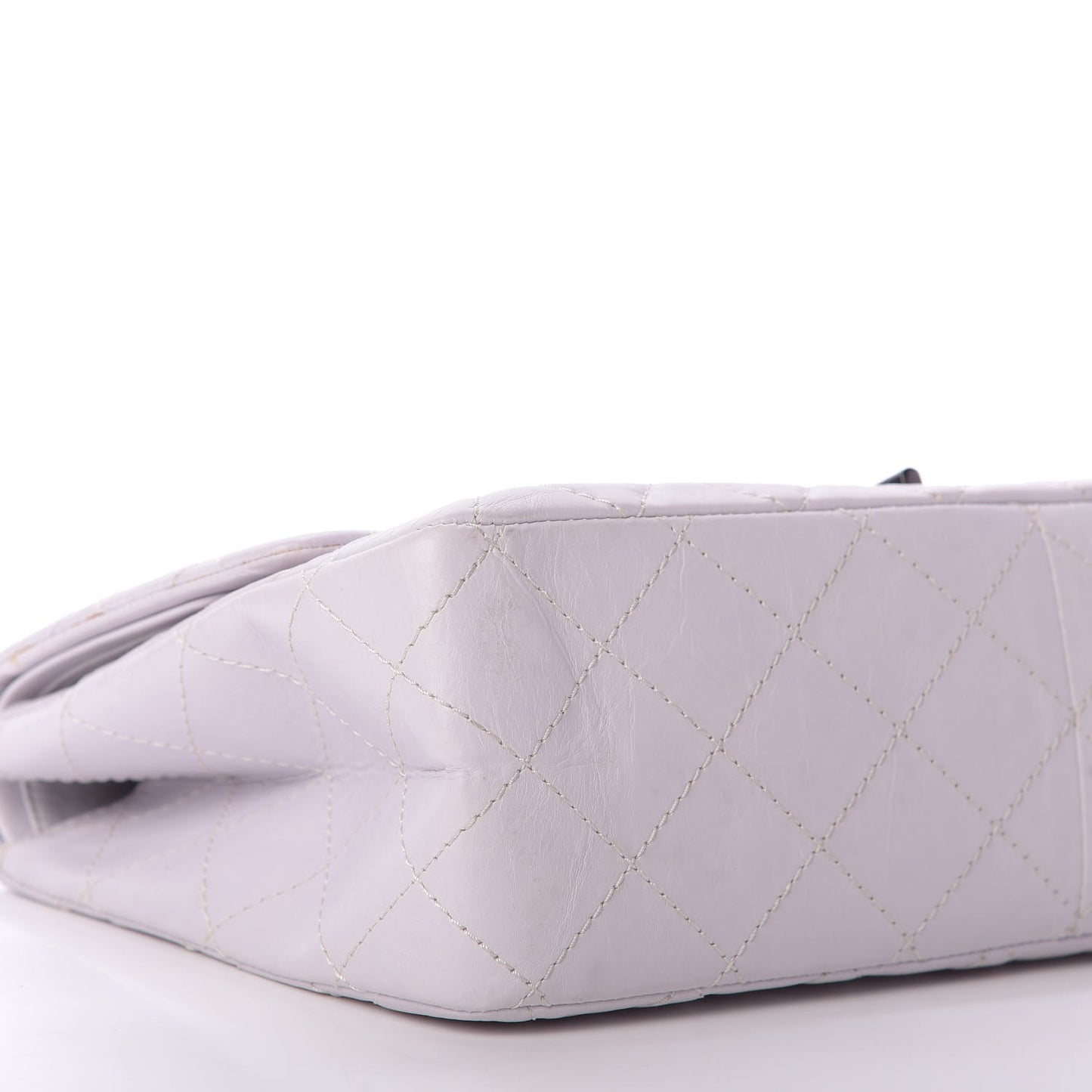 Aged Calfskin 2.55 Reissue 227 Flap White