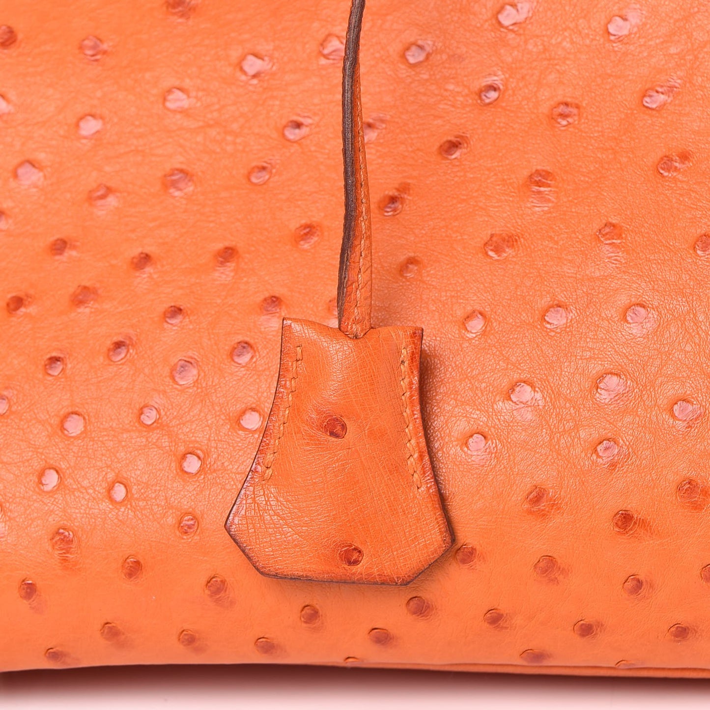 Ostrich Birkin 35 Orange