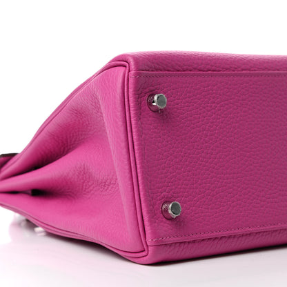 Hermes Taurillon Clemence Kelly Retourne 28 Magnolia 8 of 9