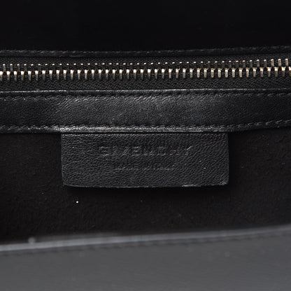 Givenchy Textured Patent Calfskin Mini Pandora Box Crossbody Bag Black 6 of 16