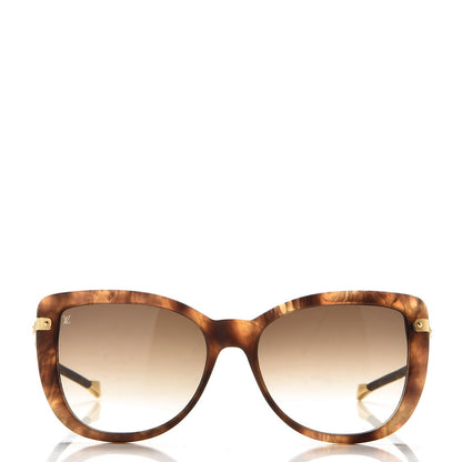 Louis Vuitton Monogram Charlotte Z0782W Sunglasses Dark Tortoise 2 of 8