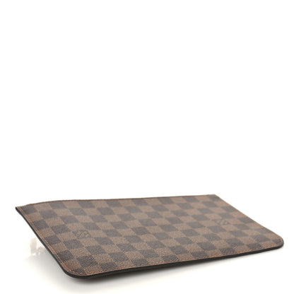 Louis Vuitton Damier Ebene Neverfull MM GM Pochette Rose Ballerine 4 of 8