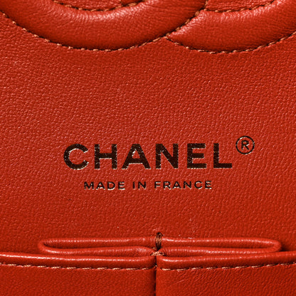 Chanel Lambskin Quilted Medium Double Flap Brown 6 of 9