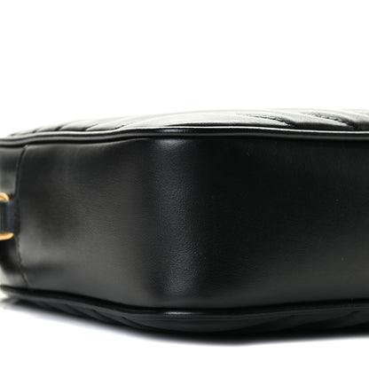 Saint Laurent Calfskin Matelasse Monogram Lou Camera Bag Black 5 of 11
