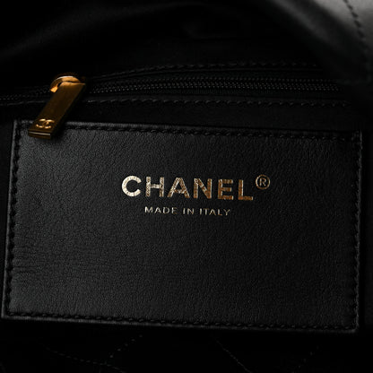 Chanel Calfskin Quilted Maxi Hobo Black 6 of 11