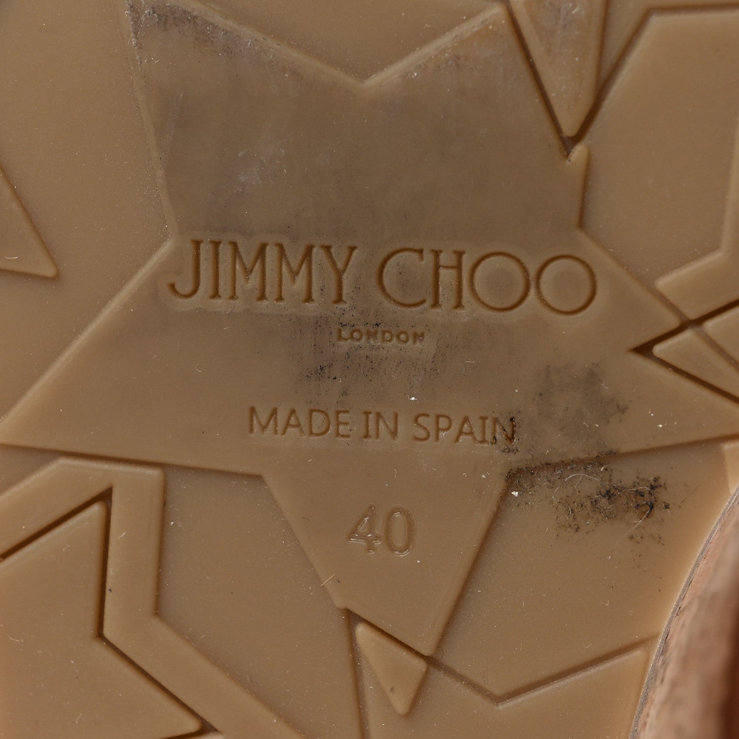 Jimmy Choo Nappa Atia Wedges 40 Brown 6 of 7