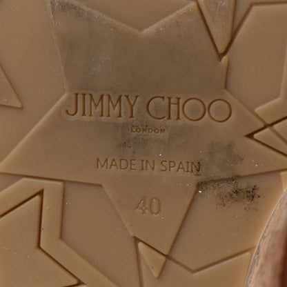 Jimmy Choo Nappa Atia Wedges 40 Brown 6 of 7