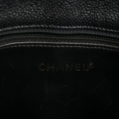 Chanel Caviar CC Flap Shoulder Bag Black 6 of 15