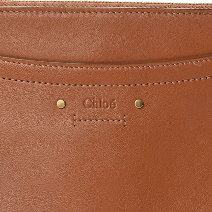 Chloe Calfskin Suede Mini Roy Bag Caramel 11 of 11