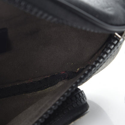 Gucci GG Supreme Monogram Belt Bag Black 11 of 13