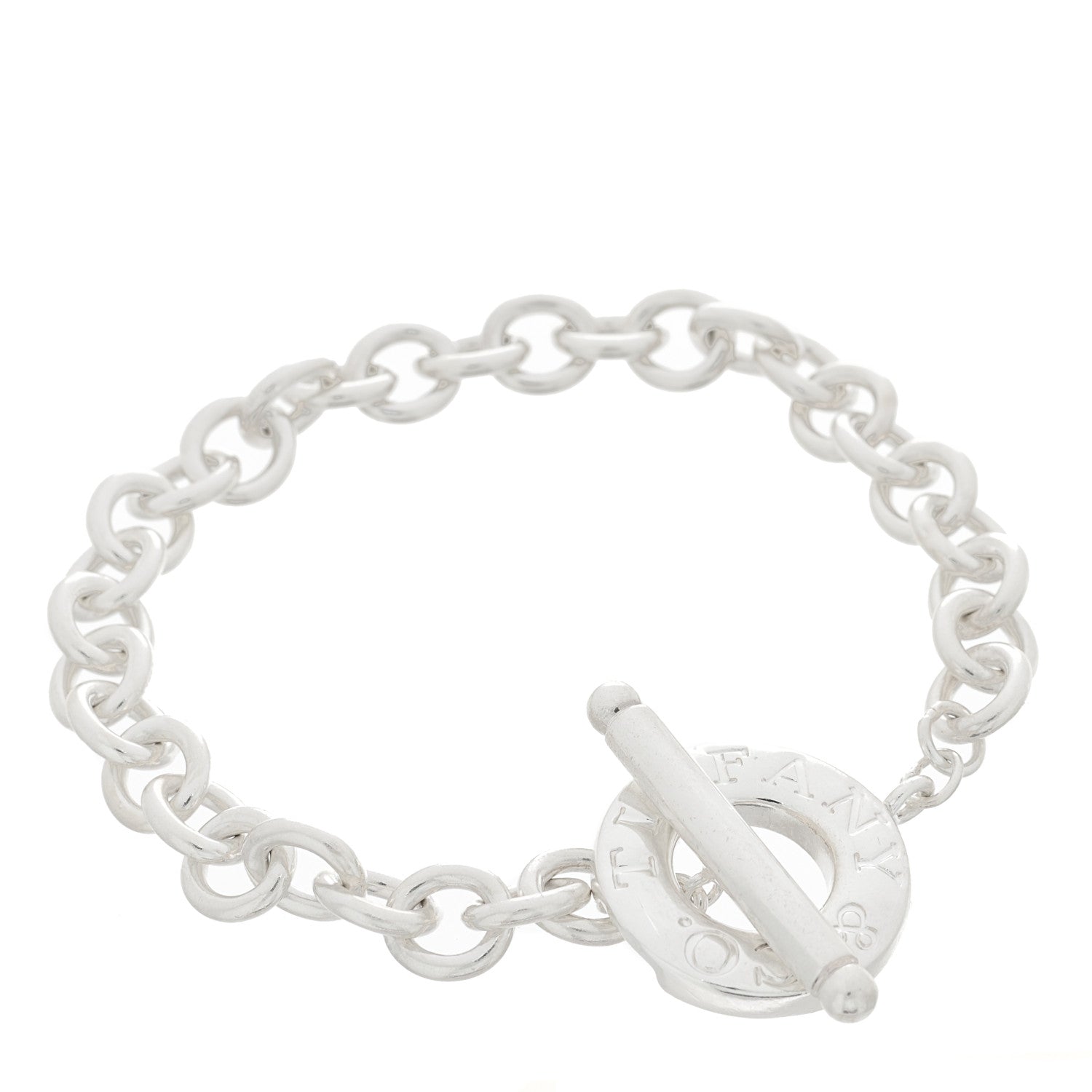 Tiffany Sterling Silver Toggle Bracelet 1 of 3