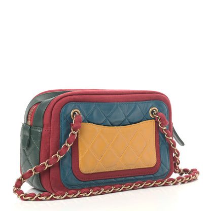 Chanel Lambskin Jersey Quilted Camera Case Multicolor 2 of 4