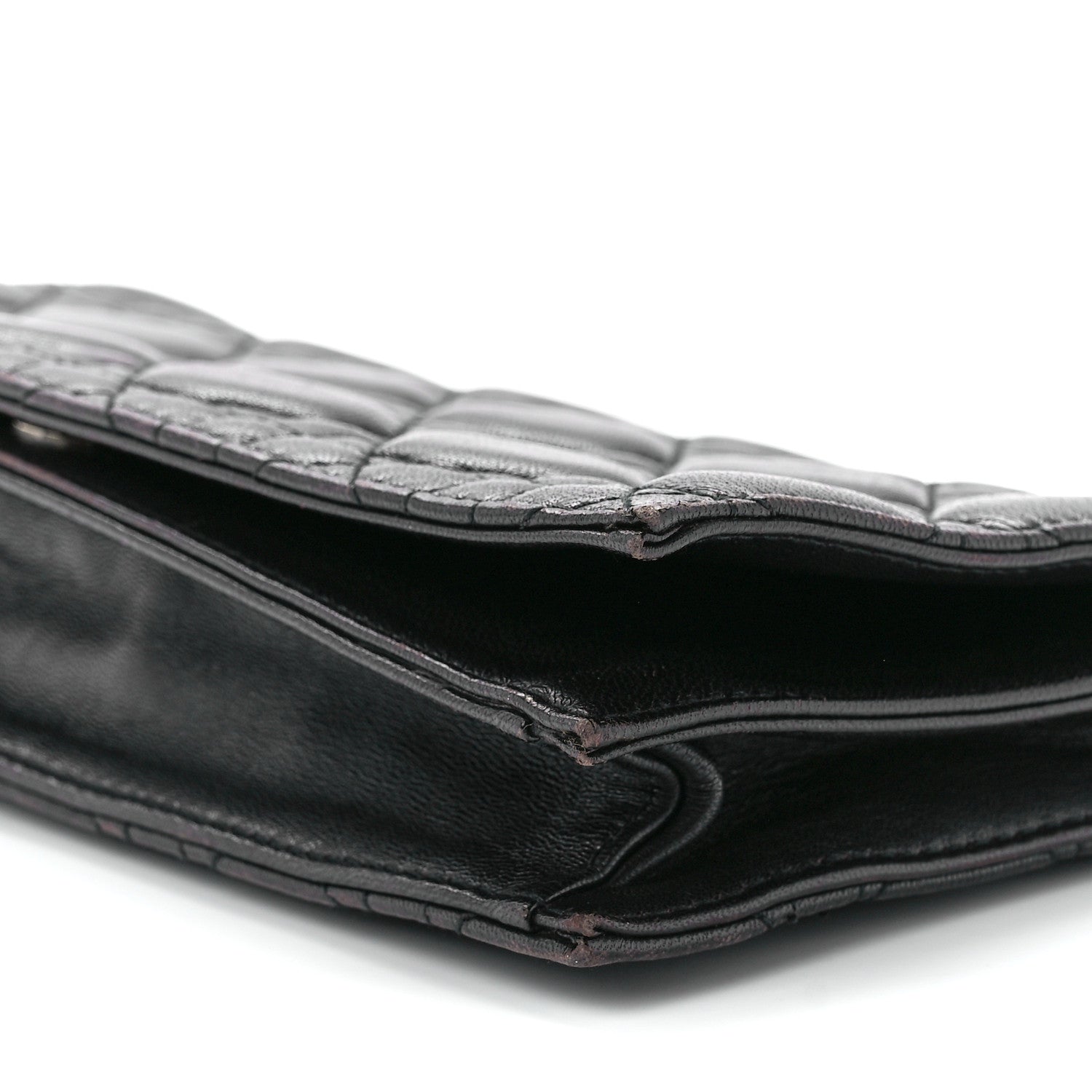 Christian Dior Lambskin Cannage Lady Dior Convertible Clutch Black 11 of 11