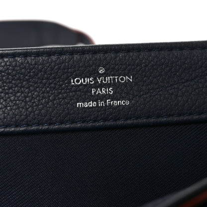 Louis Vuitton Calfskin Lockme II Chain Bag BB Marine Rouge 6 of 9