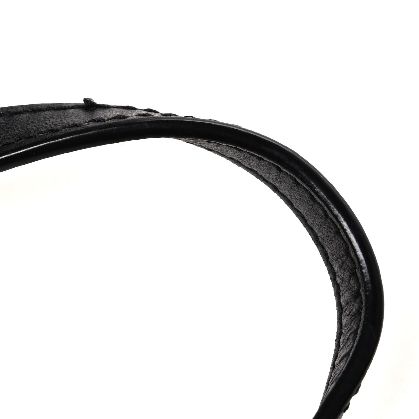 Calfskin Matelasse Monogram Monochrome Lou Camera Bag Black