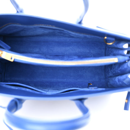 Saint Laurent Calfskin Small Sac De Jour Royal Blue 5 of 12