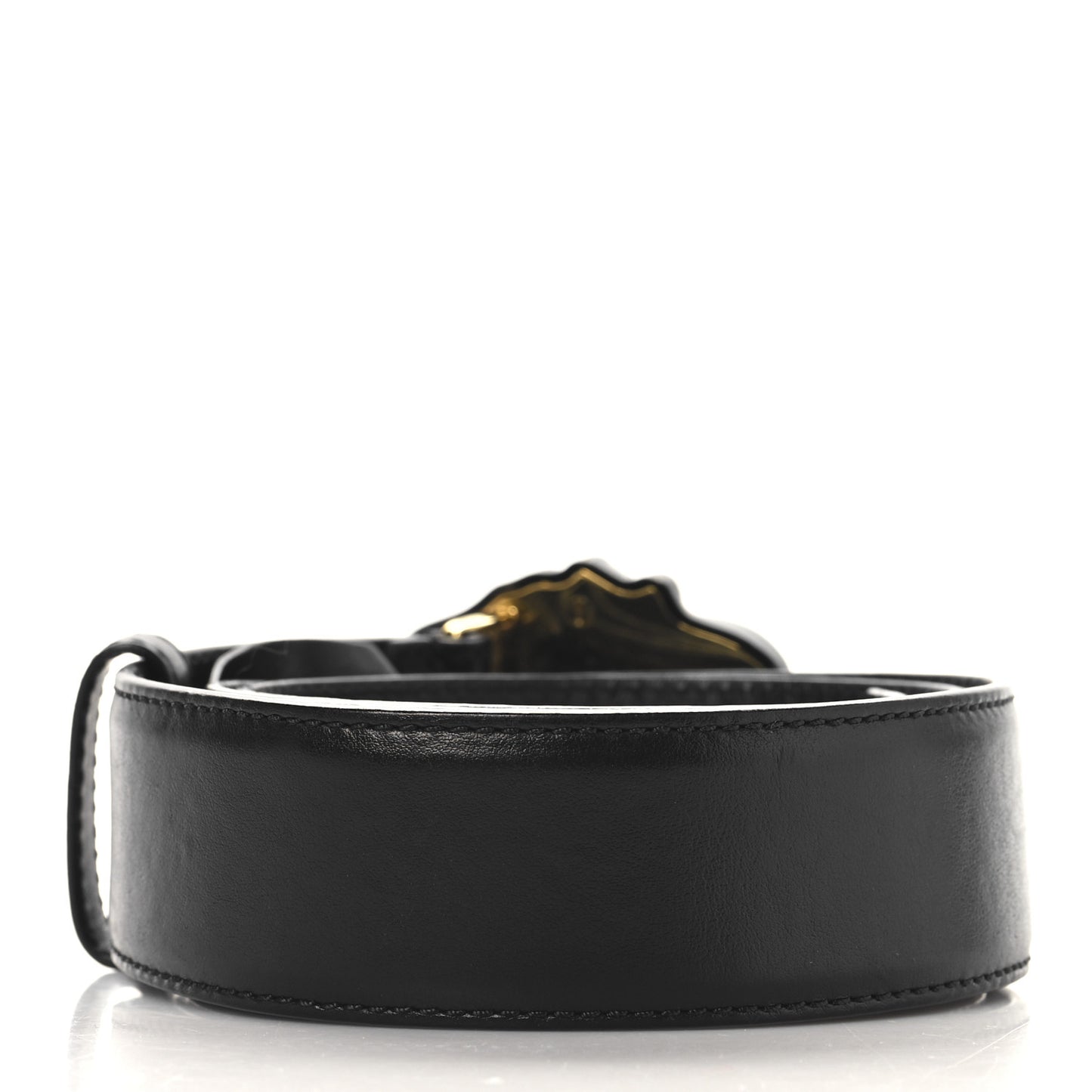 Calfskin Tonal 3cm La Medusa Belt 85 34 Black