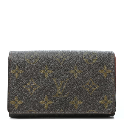 Louis Vuitton Monogram Porte Monnaie Billets Tresor Wallet 1 of 8