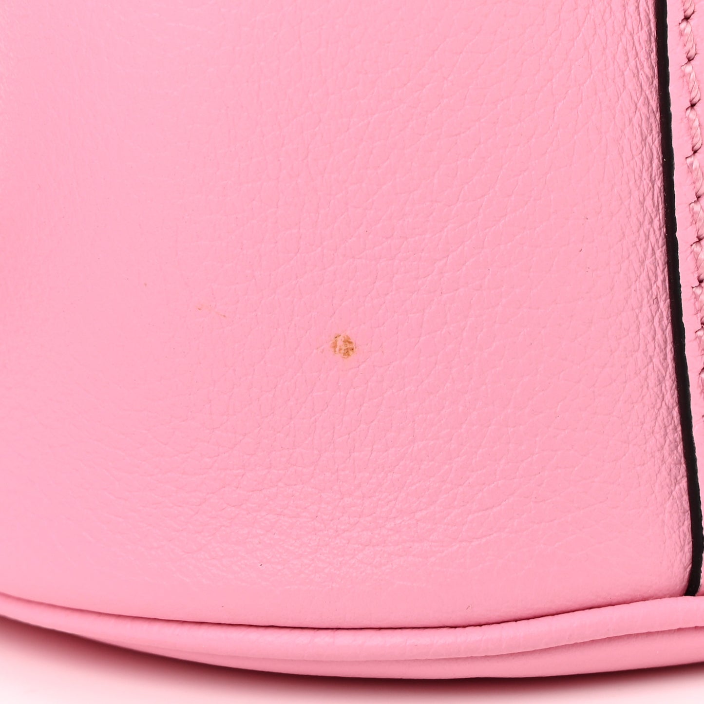 Grained Calfskin Medusa Vanity Case Pink