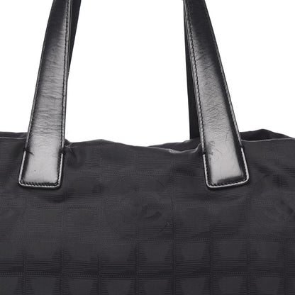 Chanel Nylon Large Travel Tote Black 10 of 10