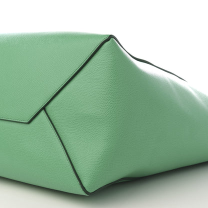 Celine Grained Calfskin Small Horizontal Cabas Phantom Mint 6 of 8