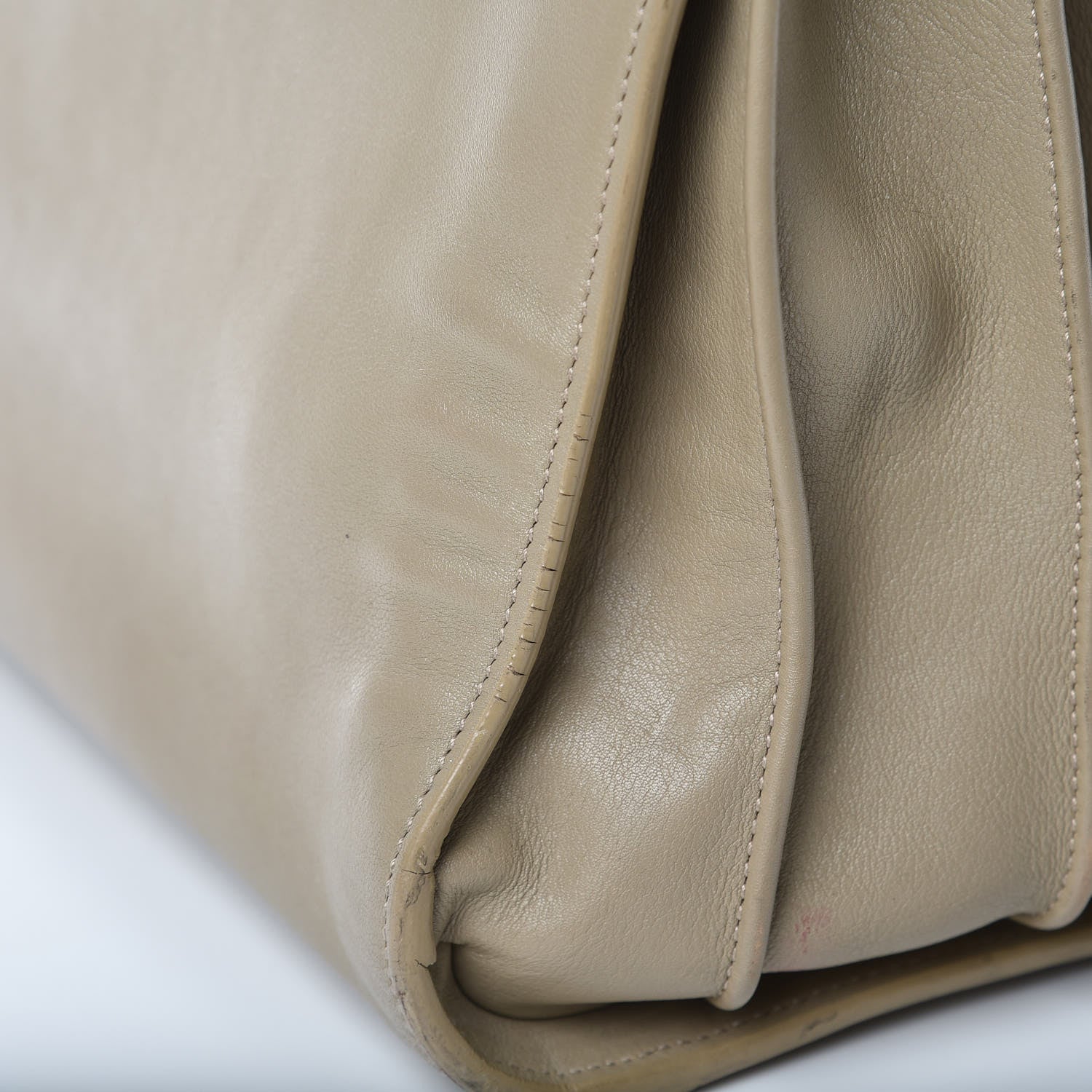 Saint Laurent Calfskin Small Sac De Jour Beige 12 of 19