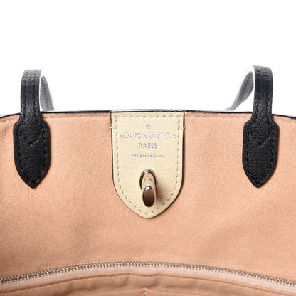 Louis Vuitton Calfskin Lockme Cabas Vanille Black 8 of 18