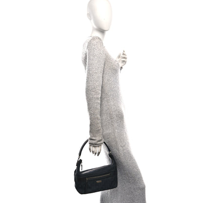 Gucci GG Canvas Monogram Shoulder Bag Black 2 of 10