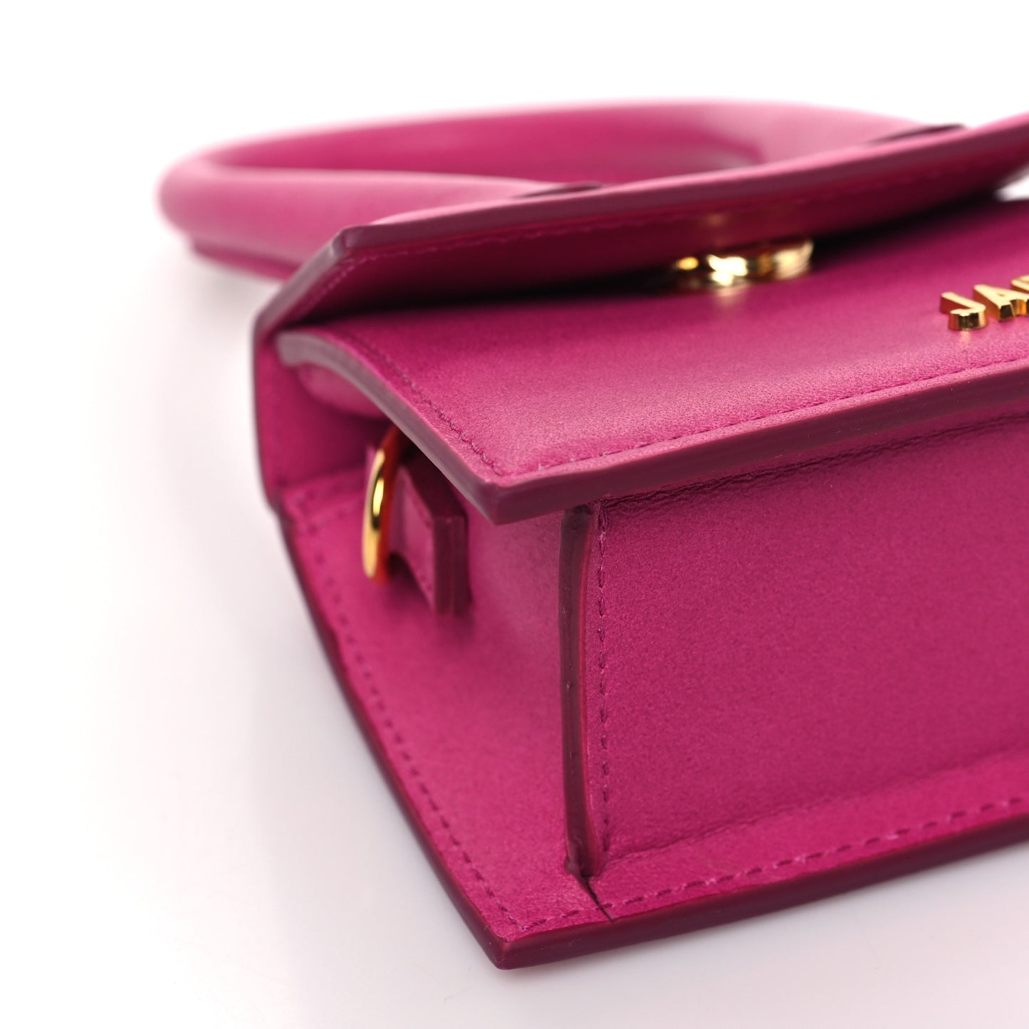 Smooth Calfskin Le Chiquito Dark Pink