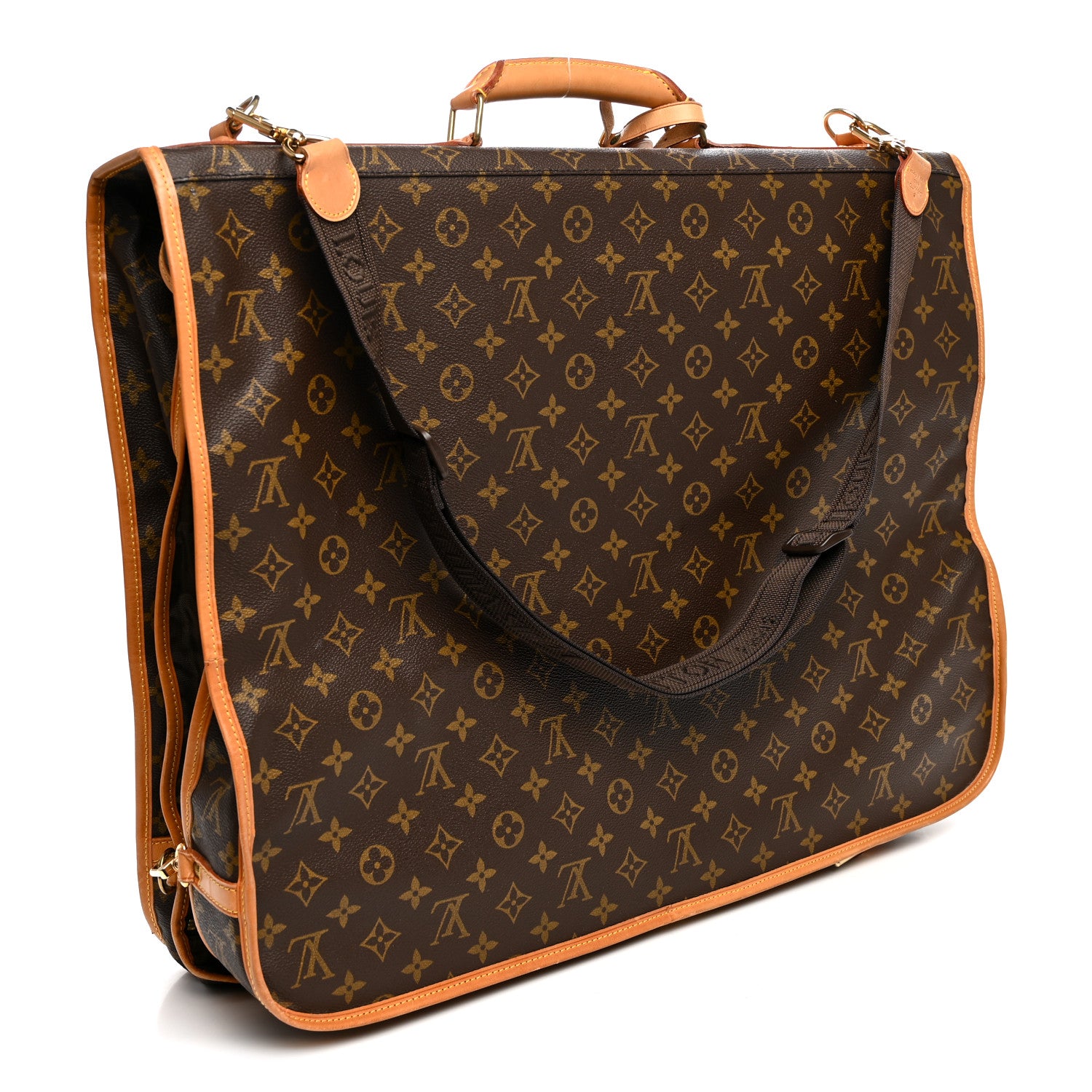 Louis Vuitton Monogram Garment Bag 5 Hangers 2 of 10