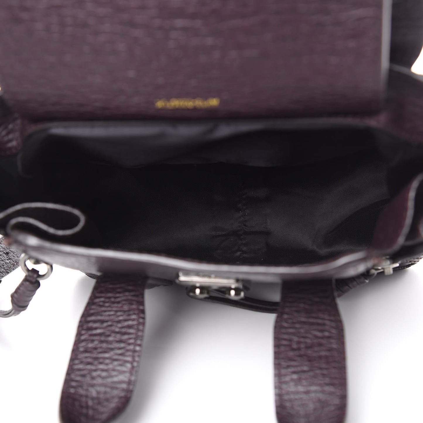 3.1 Textured Calfskin Mini Pashli Satchel African Violet